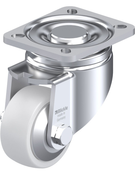 LH-SPO 75G-FA sintetinis pasukamas ratukas 75 mm