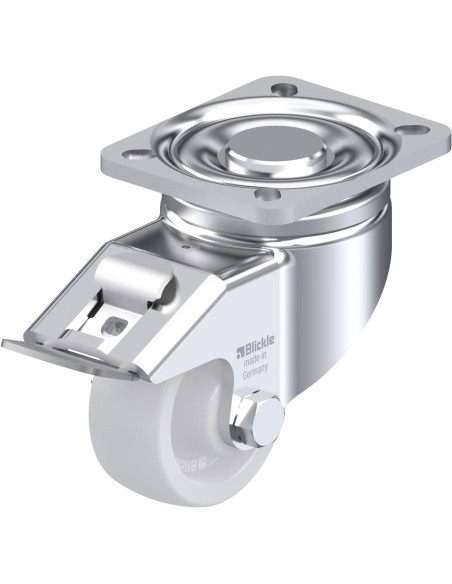 LH-SPO 75G-FI sintetinis ratukas su stabdžiais