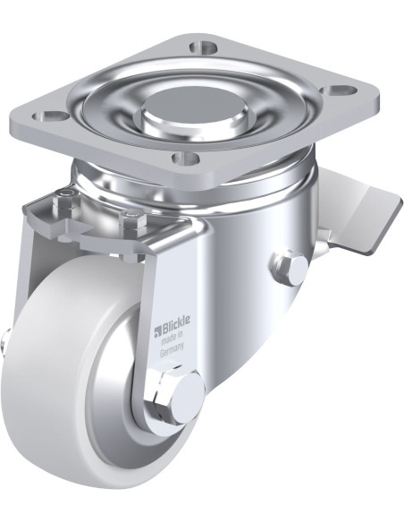 LH-SPO 75G-ST-FA pasukamas ratukas su stabdžiais