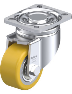 LH-VSTH 80K poliuretano pasukamas ratukas, 80 mm