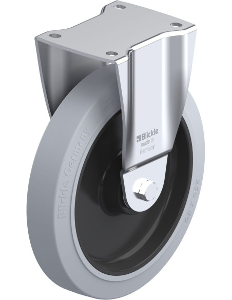 BH-POEV 250K-SG fiksuotas ratukas su guma