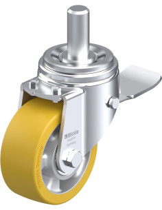 LHZ-ALTH 127K-ST poliuretano ratukas su stabdžiais