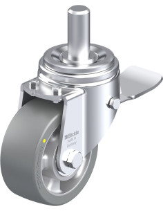 LHZ-ALTH 127K-ST-AS antistatinis poliuretaninis ratukas su