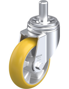 LHZ-ALTH 160K-CO poliuretano pasukamas ratukas 160 mm