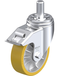 LHZ-ALTH 162K-FI poliuretano ratukas su stabdžiais