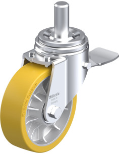 LHZ-ALTH 162K-ST poliuretano ratukas su stabdžiais