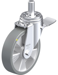 LHZ-ALTH 200K-ST-AS antistatinis poliuretaninis ratukas su