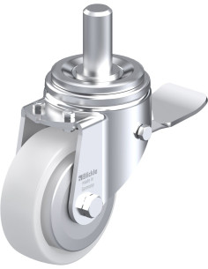 LHZ-SPO 127K-ST-FA pasukamas ratukas su stabdžiais