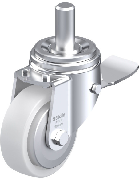 LHZ-SPO 127K-ST-FA pasukamas ratukas su stabdžiais