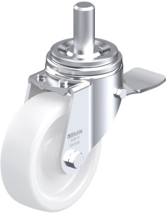 LHZ-SPO 150G-ST sintetinis pasukamas ratukas su stabdžiais