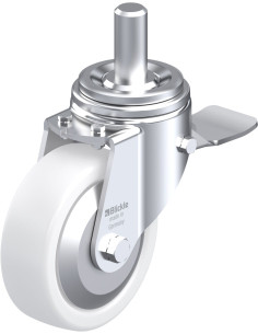 LHZ-SPO 150G-ST-FA sintetinis ratukas su stabdžiais