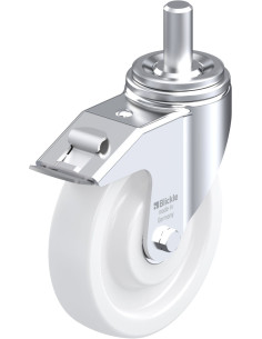 LHZ-SPO 200K-FI sintetinis pasukamas ratukas su stabdžiais