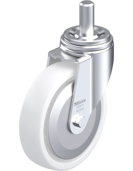 LHZ-SPO 201G-FA sintetinis pasukamas ratukas 200 mm