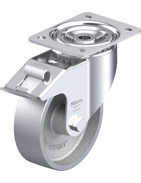 LI-G 150G-FI pasukamas ratukas su stabdžiais, 150 mm