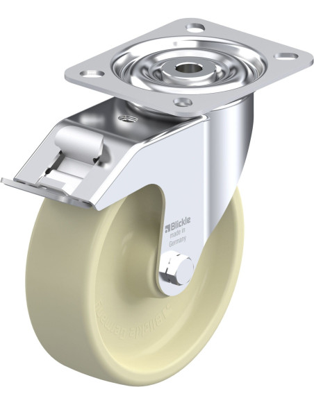 LI-POH 125G-FI pasukamas ratukas su stabdžiais, 125 mm