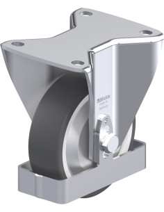 BH-POTH 125K-3-FA-FS poliuretano fiksuotas ratukas