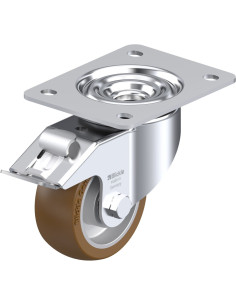 LK-ALB 101K-3-FI poliuretano ratukas su stabdžiais