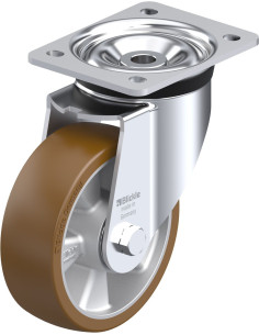 LK-ALB 150K poliuretano pasukamas ratukas 150 mm