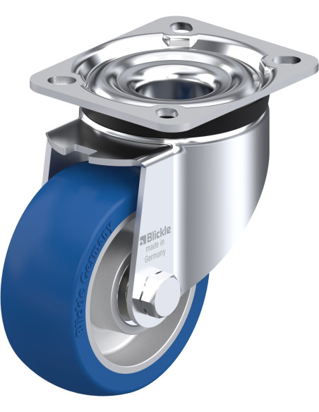 LK-ALBS 100K-1 pasukamas poliuretano ratukas 100 mm