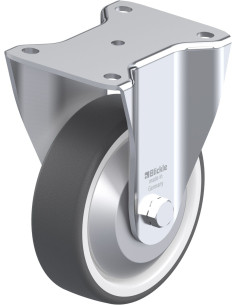 BH-POTH 150G-FA poliuretano fiksuotas ratukas 150 mm