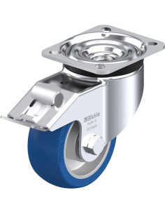 LK-ALBS 100K-1-FI poliuretano ratukas su stabdžiais