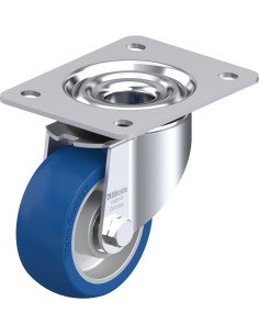 LK-ALBS 100K-3 poliuretano pasukamas ratukas 100 mm