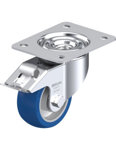 LK-ALBS 100K-3-FI poliuretano ratukas su stabdžiais