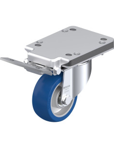 LK-ALBS 100K-3-IS poliuretano ratukas su stabdžiais