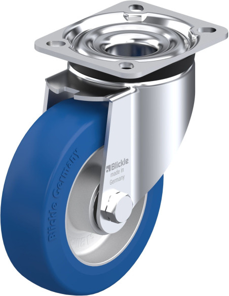 LK-ALBS 125K-1 poliuretano pasukamas ratukas 125 mm