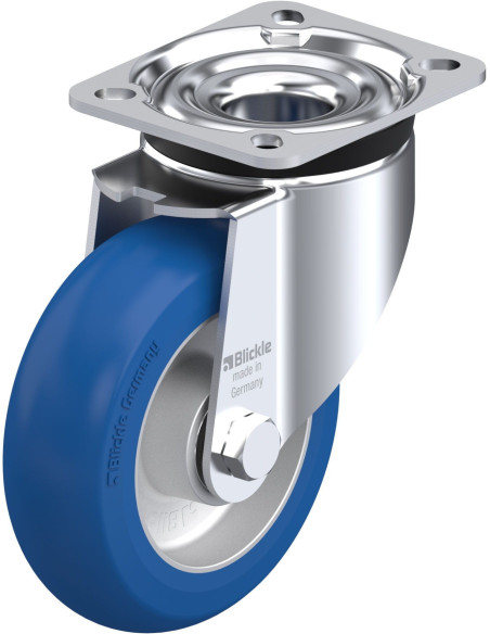 LK-ALBS 125K-1-CO poliuretano pasukamas ratukas 125 mm