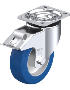 LK-ALBS 125K-1-FI poliuretano ratukas su stabdžiais