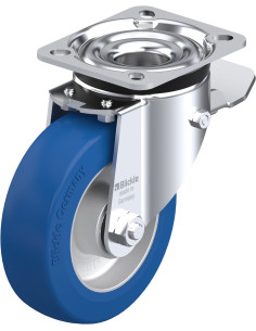 LK-ALBS 125K-1-ST poliuretano ratukas su stabdžiais