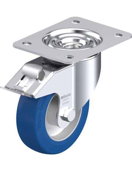 LK-ALBS 125K-3-FI poliuretano ratukas su stabdžiais