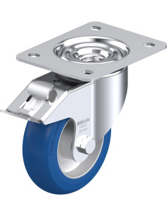 LK-ALBS 125K-3-FI-CO poliuretano ratukas su stabdžiais