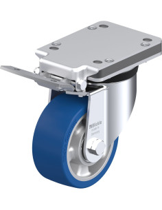 LK-ALBS 127K-IS poliuretano ratukas su stabdžiais