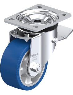 LK-ALBS 127K-ST poliuretano ratukas su stabdžiais