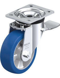 LK-ALBS 150K-ST Poliuretano ratukas su stabdžiais