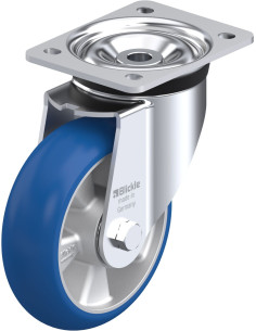 LK-ALBS 160K-CO poliuretano pasukamas ratukas