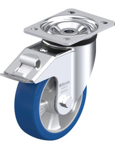 LK-ALBS 160K-FI Poliuretano ratukas su stabdžiais