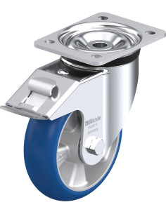 LK-ALBS 160K-FI-CO poliuretano ratukas su stabdžiais