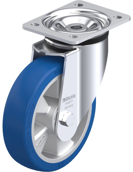 LK-ALBS 180K poliuretano pasukamas ratukas 180 mm