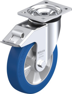 LK-ALBS 200K-FI poliuretano ratukas su stabdžiais