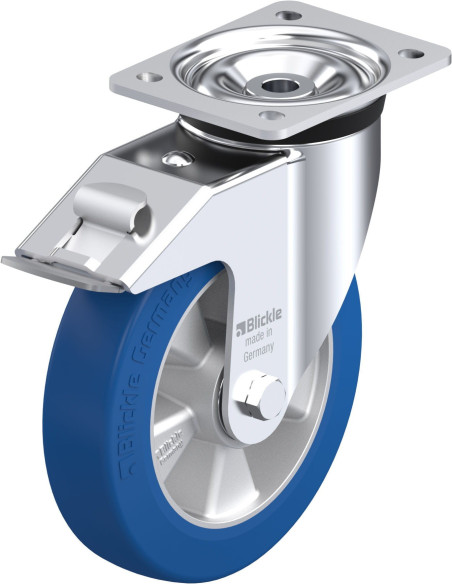 LK-ALBS 200K-FI poliuretano ratukas su stabdžiais