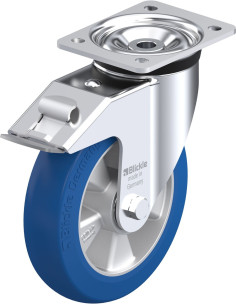 LK-ALBS 200K-FI-CO poliuretano ratukas su stabdžiais