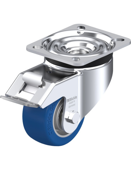 LK-ALBS 82K-FI poliuretano ratukas su stabdžiais