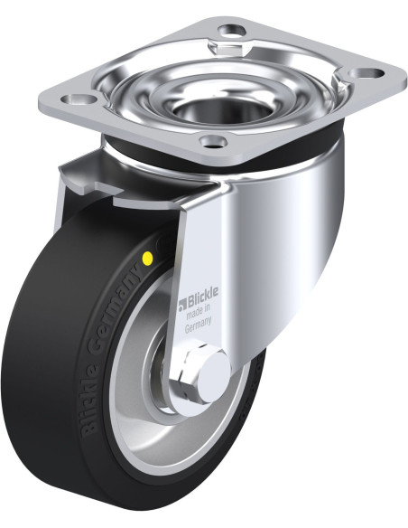 LK-ALEV 100K-1-EL antistatinis pasukamas ratukas 100 mm