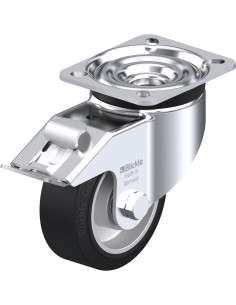 LK-ALEV 100K-1-FI pasukamas ratukas su stabdžiais, 100 mm