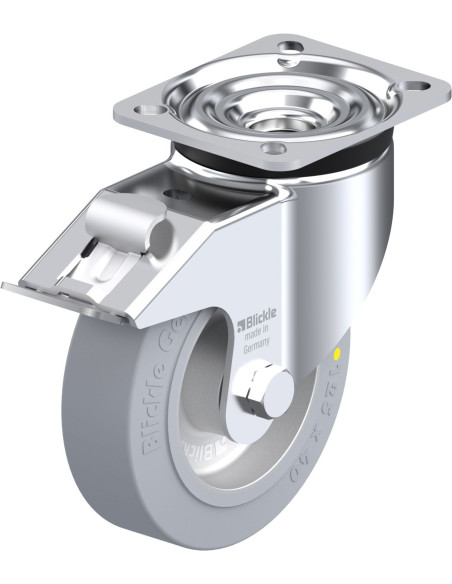 LK-ALEV 125K-1-FI-SG-AS antistatinis ratukas su stabdžiais