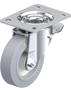 LK-ALEV 125K-3-ST-SG-AS antistatinis ratukas su stabdžiais