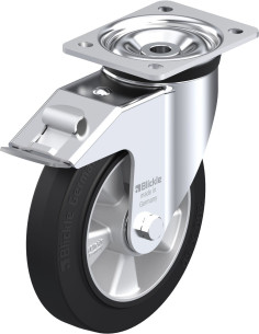 LK-ALEV 200K-FI pasukamas ratukas su stabdžiais, 200 mm